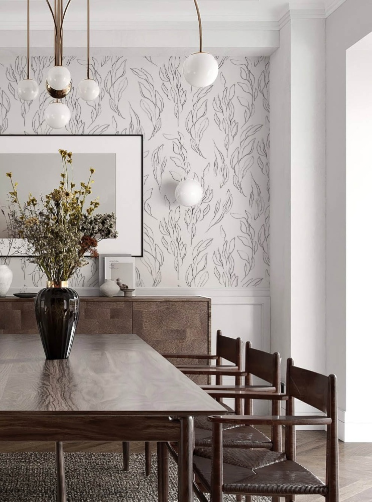 Tapeta-delikatne-listki-3