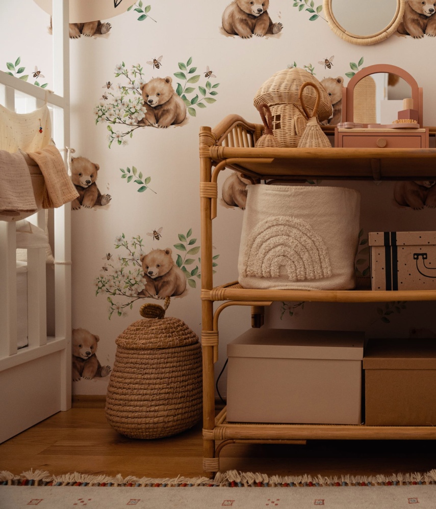 Tapeta Misie i pszczółki 2.jpg