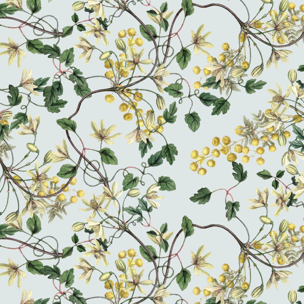 Tapeta Wiosenne kwiaty aqua 0.jpg