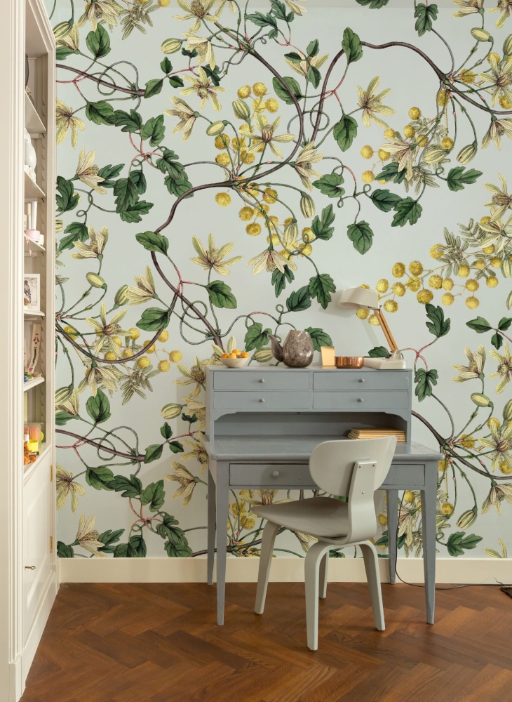 Tapeta Wiosenne kwiaty aqua 3.jpg