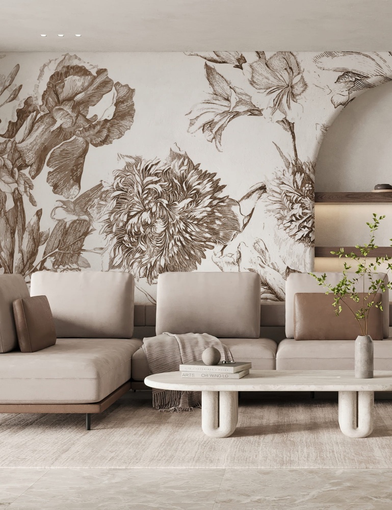 mural holenderski bukiet beż 3.jpg