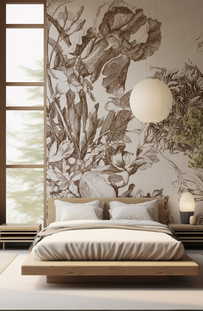 mural holenderski bukiet beż 4.jpg