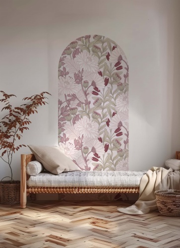 William Morris pink w łuku.jpg