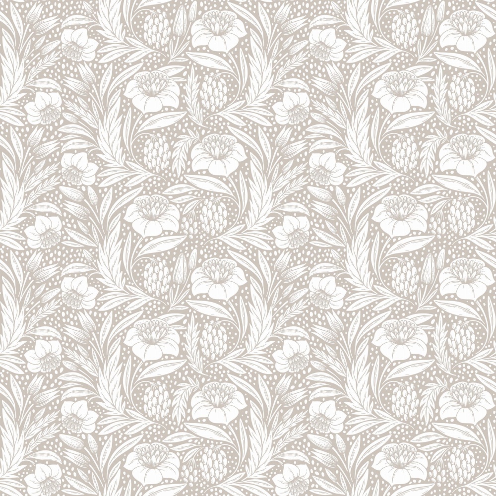 Tapeta William Morris beż ed kolor 0.jpg