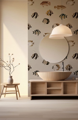 Tapeta Rybki beżowe 3.jpg