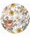 Naklejka Vintage Flowers Circle.jpg