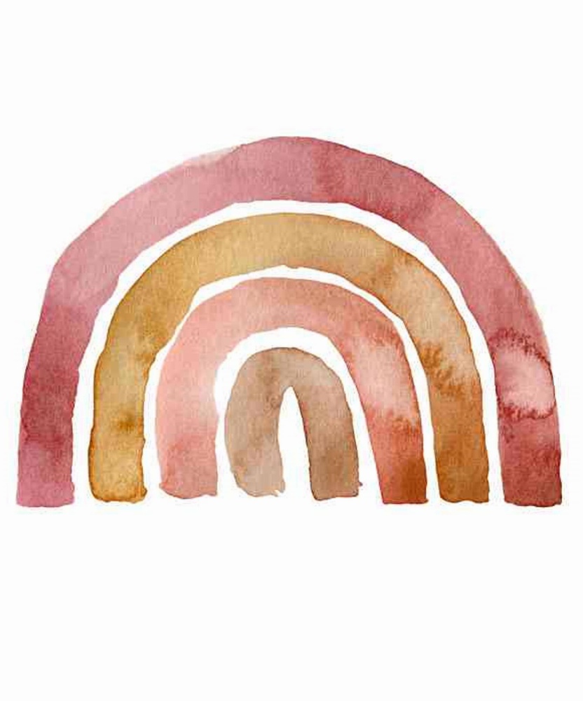 Naklejka Watercolor Rainbow Orange.jpg