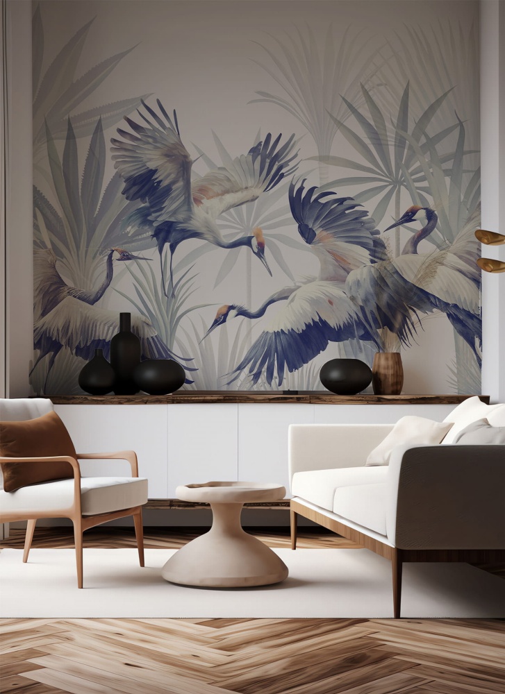 Tapeta Mural Żurawie 1.jpg