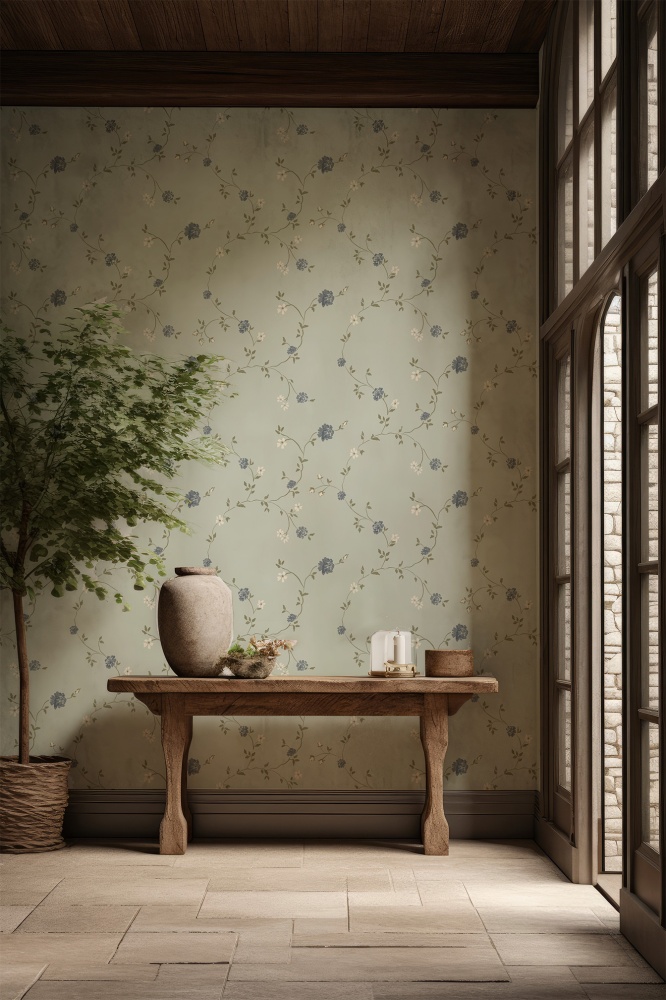 Tapeta Gałązki green 2.jpg