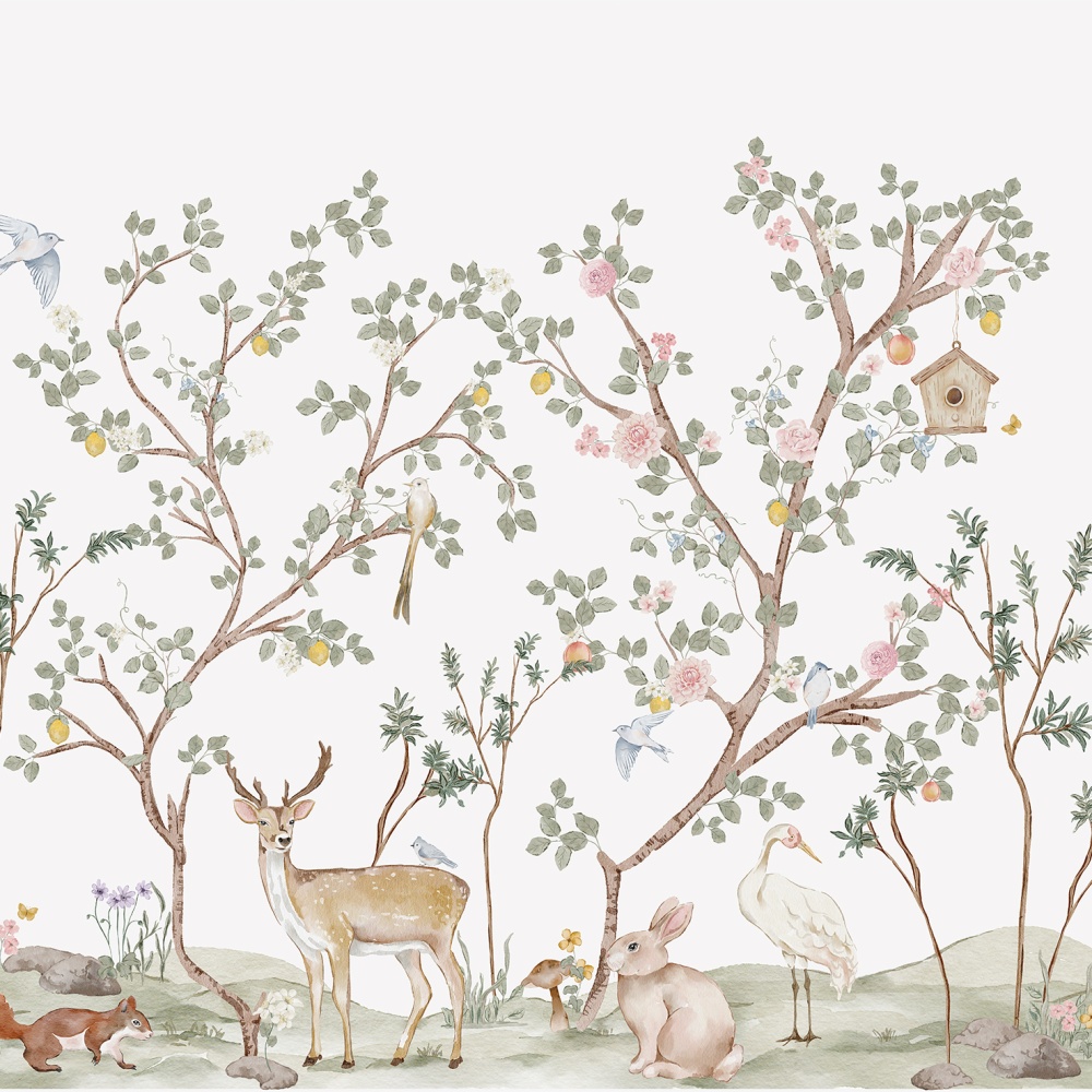 Tapeta Leśni przyjaciele.jpg