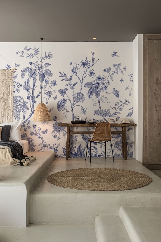 Tapeta niebieski ogród japoński 3.jpg