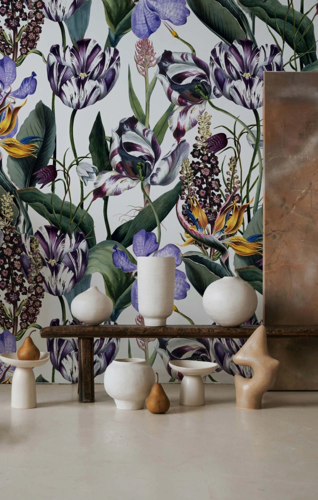 Tapeta Kolorowe tulipany biel.jpg