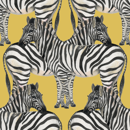 Tapeta Zebra żółty.png