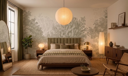 Tapeta Mural Drzewa vintage oliwka 1.jpg