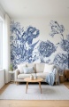 Tapeta Mural Holenderski bukiet blue1.jpg