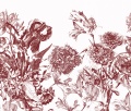 Tapeta Mural Holenderski bukiet bordo tekstura.jpg