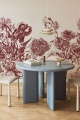 Tapeta Mural Holenderski bukiet bordo1.jpg