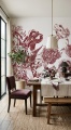 Tapeta Mural Holenderski bukiet bordo2.jpg
