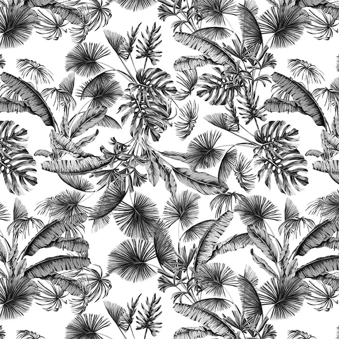 Tapeta-palmy-czarno-biale-1