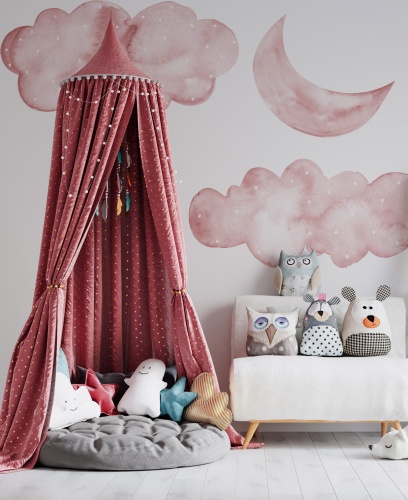 Naklejki Pink Clouds