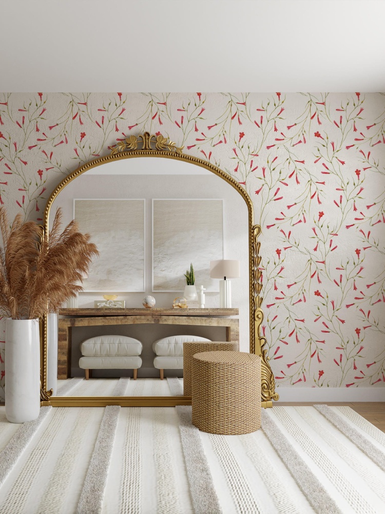 Tapeta-Male-czerwone-dzwonki-2