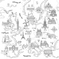 Tapeta-Mapa-Europy-1