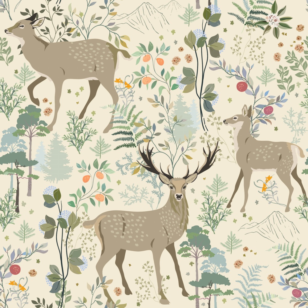 Tapeta-jelenie-na-spacerze-1