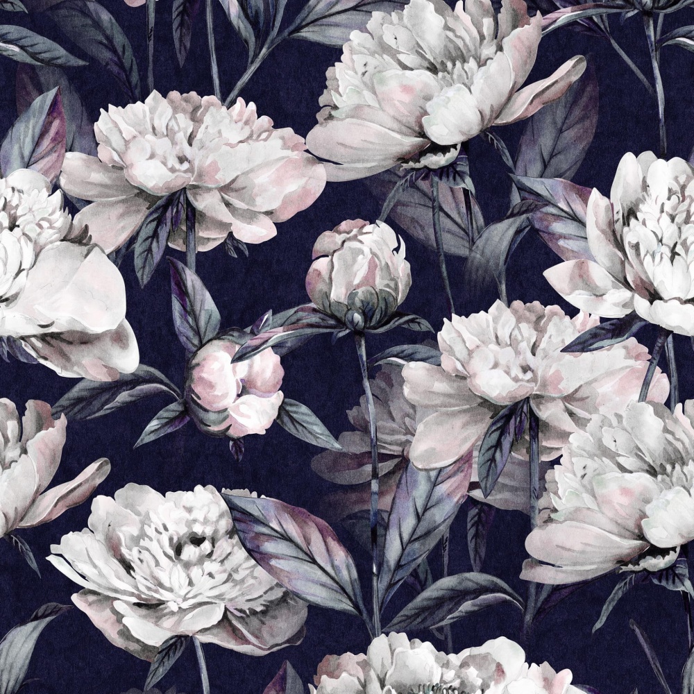 Tapeta-Romantyczne-paki-granat-1