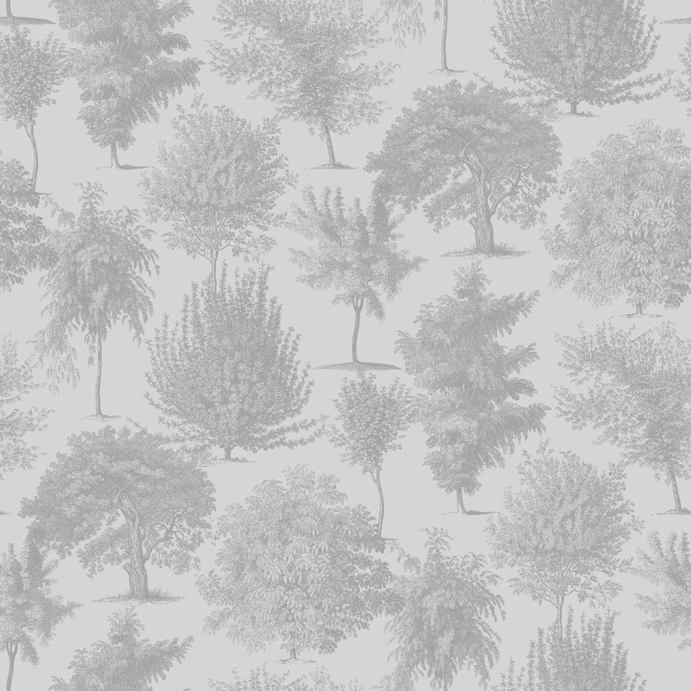 Tapeta-Szare-drzewa-vintage-1