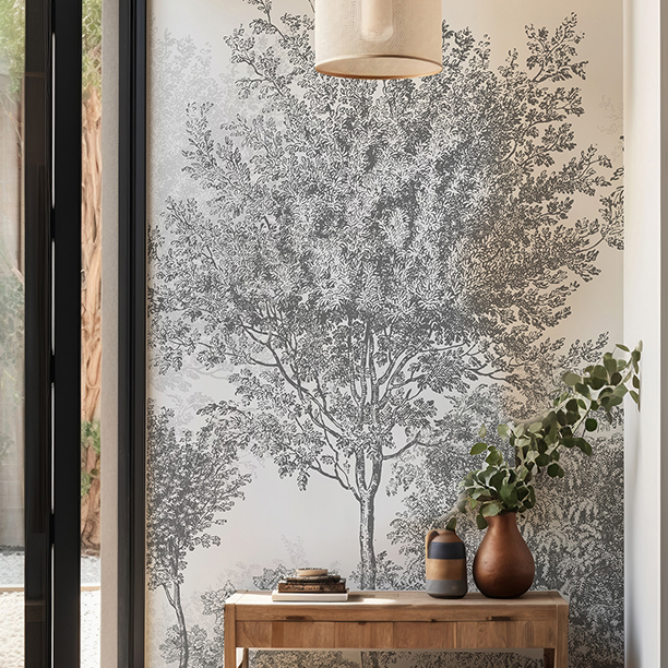 Czarno-białe tapety